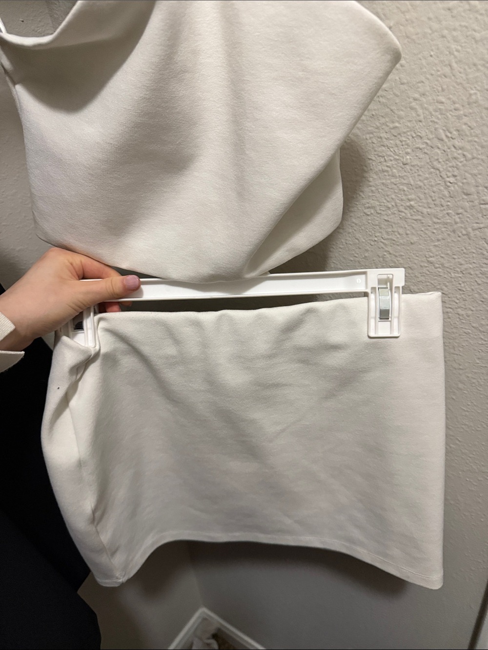 Zara White Mini Skirt
